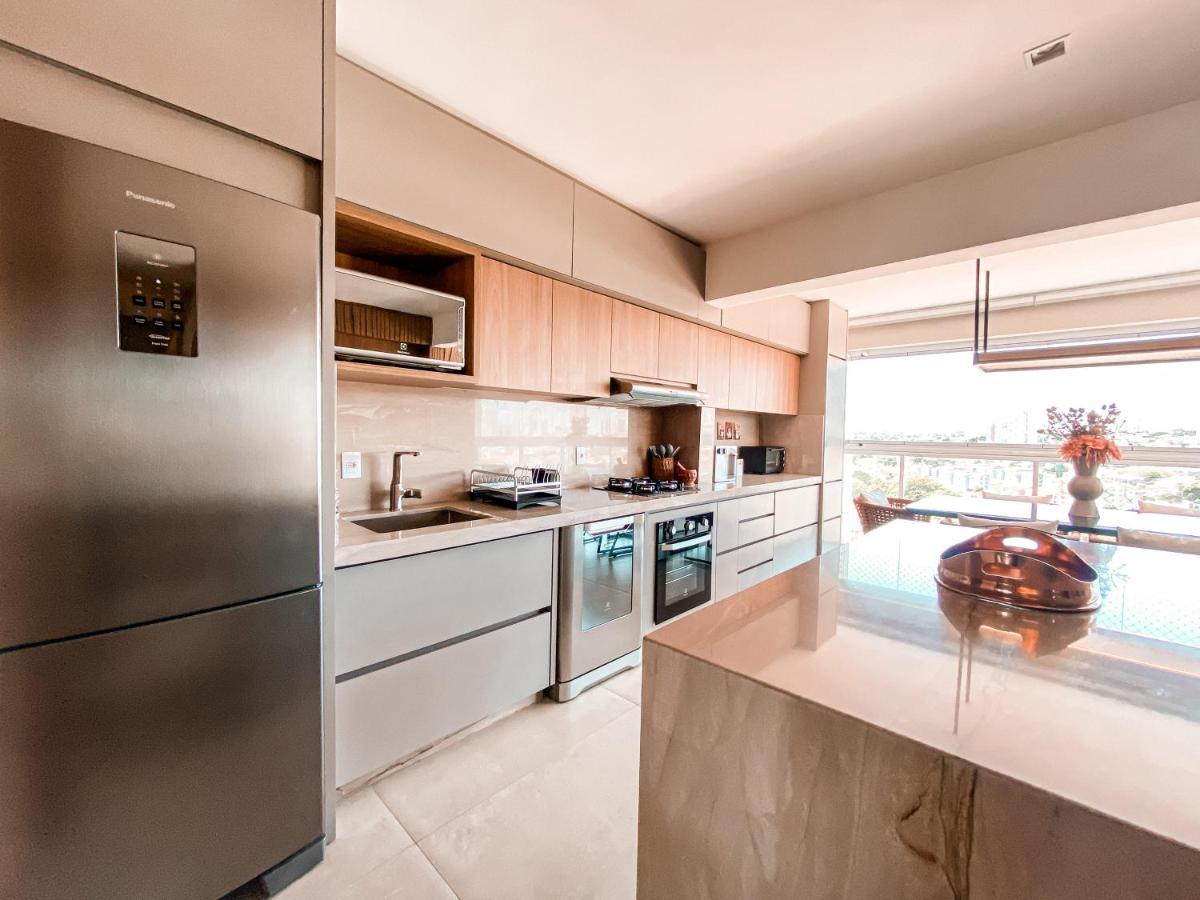 Luxuoso Apto 2Q Jd Goias - 1103T Apartment Goiania Bagian luar foto